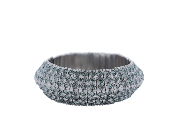 Piattino  Band  in Quiet Silver & Blue Smoke