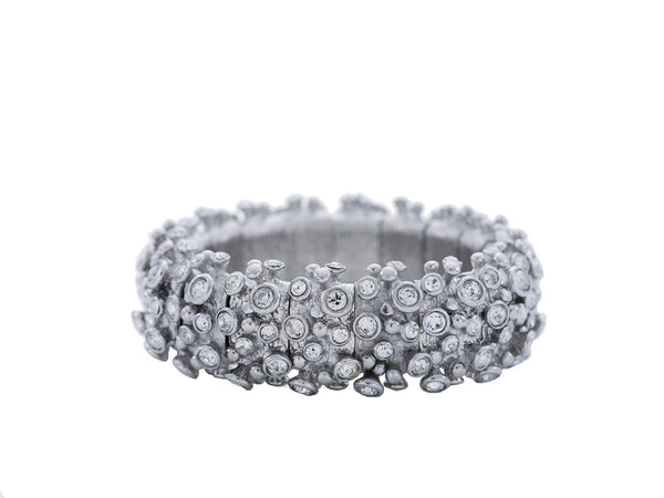 Champagne Cuff in Soft Gold & Bubbles