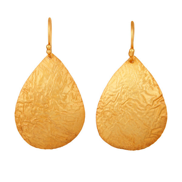 Tia Earring In Gold Foil