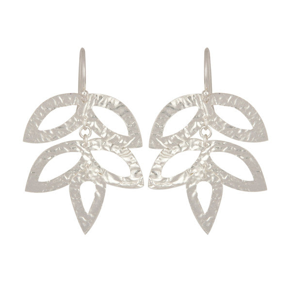 Artemis Earring in Silver Foil