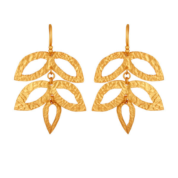 Artemis Earring in Gold Foil