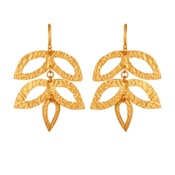 Artemis Earring in Gold Foil