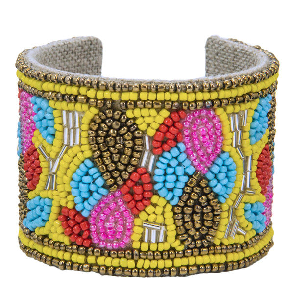 Confetti Devi Cuff in Maize Medley