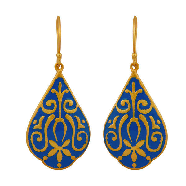 Anatolia Earring in Bahama Blue
