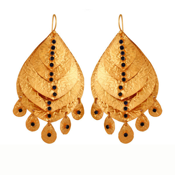 Alessandra Chandeliers in Smokey Topaz
