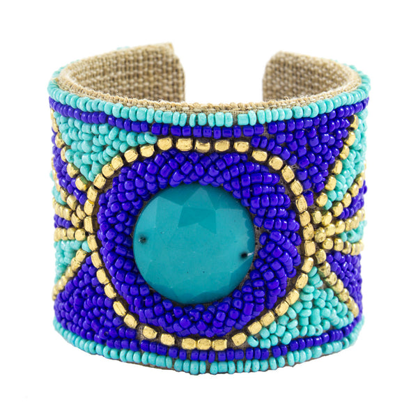 Solstice Devi Cuff in Ocean Wave