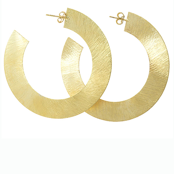 Margherita Earring in Soft Brass