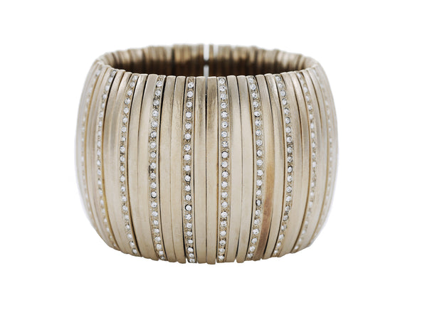 Urchin Cuff in Shimmer Lined Champagne